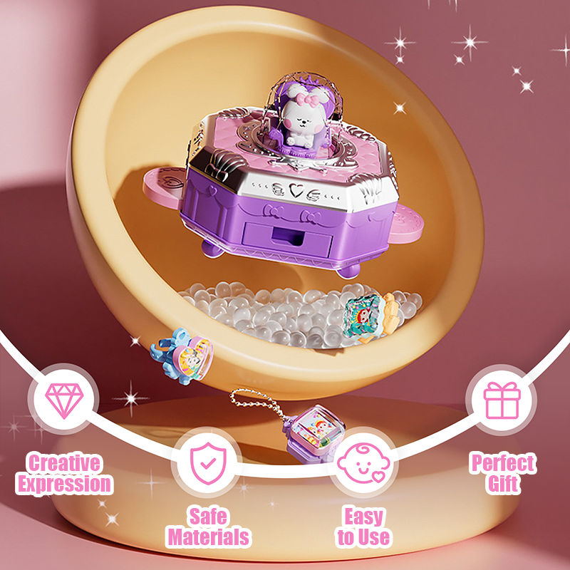 DIY Charm-Making Toy Kit for Kids