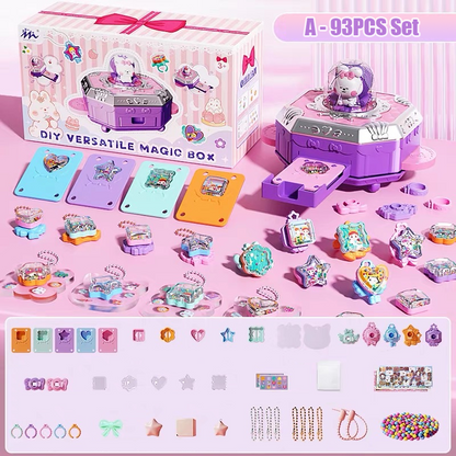 DIY Charm-Making Toy Kit for Kids