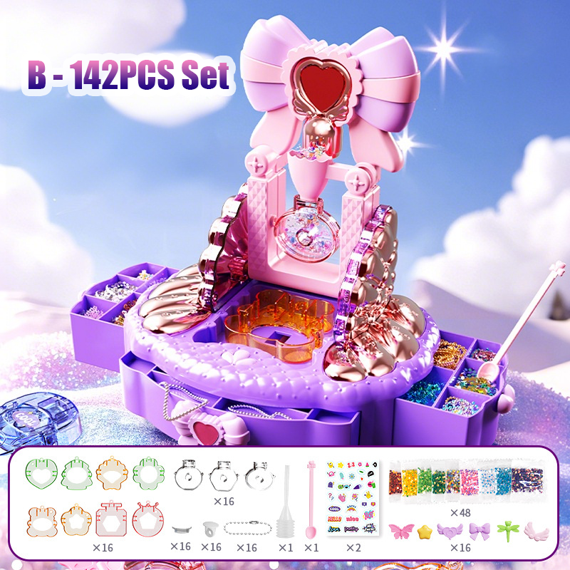 DIY Charm-Making Toy Kit for Kids