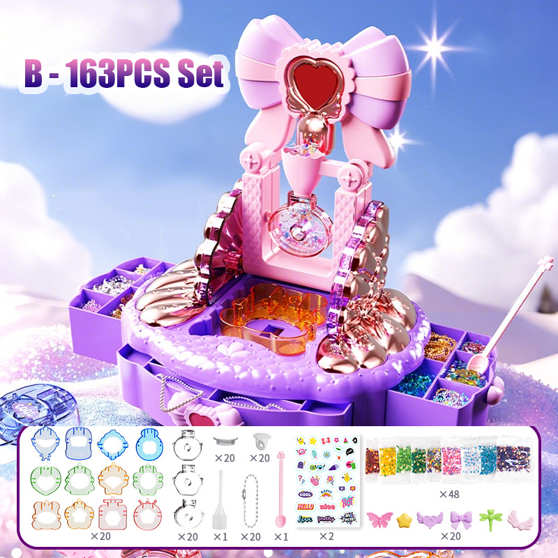 DIY Charm-Making Toy Kit for Kids