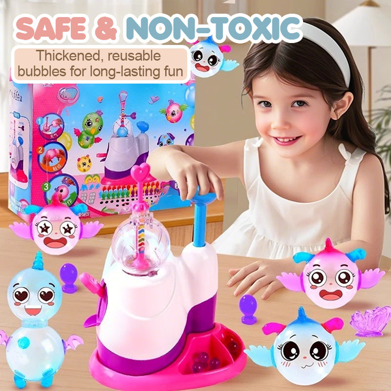 DIY Bubble Kit with Pump for Kids