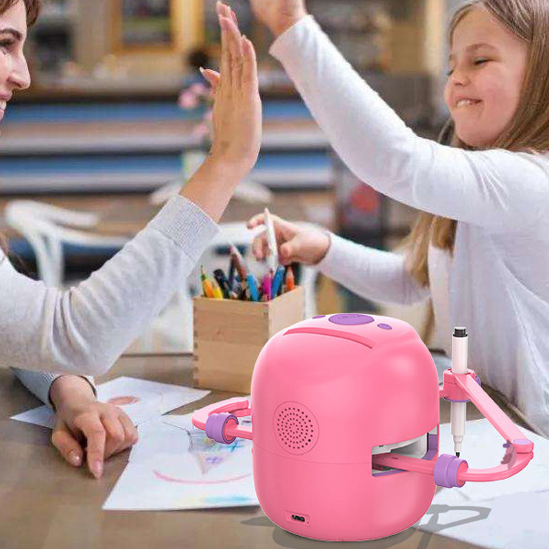 Interactive Drawing Robot for Kids with 100 Cards