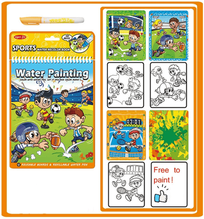 🔥Limited Time 50% OFF🎨Reusable Magic Water Doodle Book
