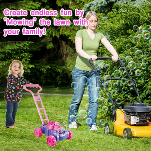 Bubble Lawn Mower for Toddlers
