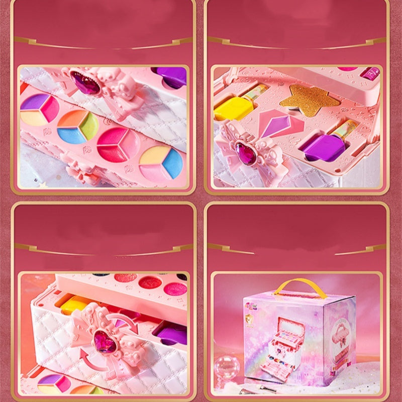 🔥Hot Sale Offers-Kids' Washable Makeup Kit with Case
