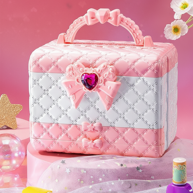 🔥Hot Sale Offers-Kids' Washable Makeup Kit with Case