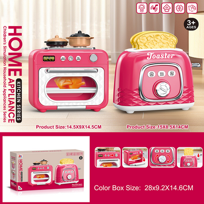 🔥Hot Sale Deals-Kids Pretend Play Kitchen Appliance Toy Set
