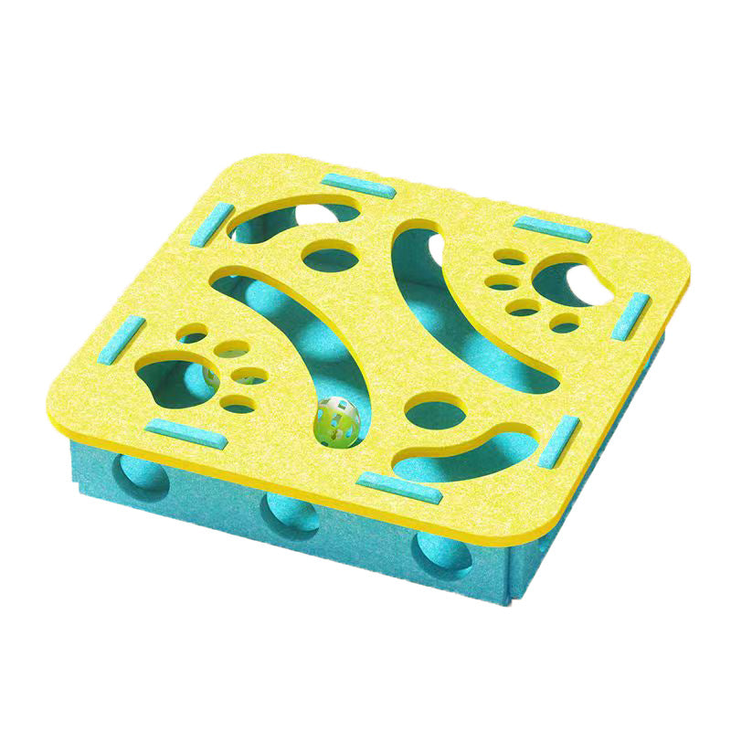 🔥Hot Sale Deals-Interactive Felt Maze Toy for Cats