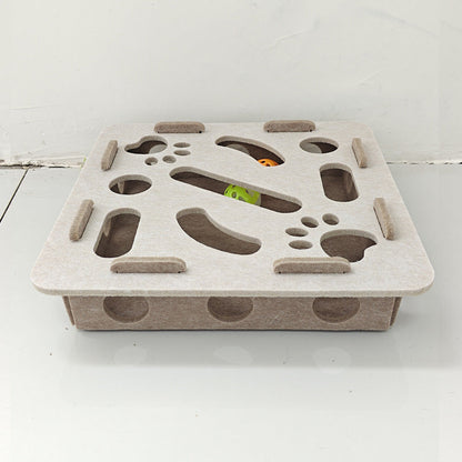 🔥Hot Sale Deals-Interactive Felt Maze Toy for Cats