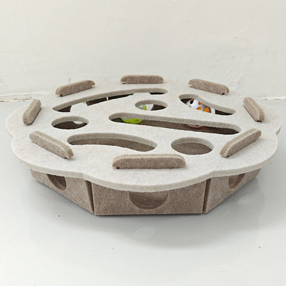 🔥Hot Sale Deals-Interactive Felt Maze Toy for Cats