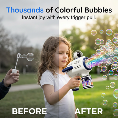 🔥Limited-time offer-Electric Astronaut Bubble Gun for Kids